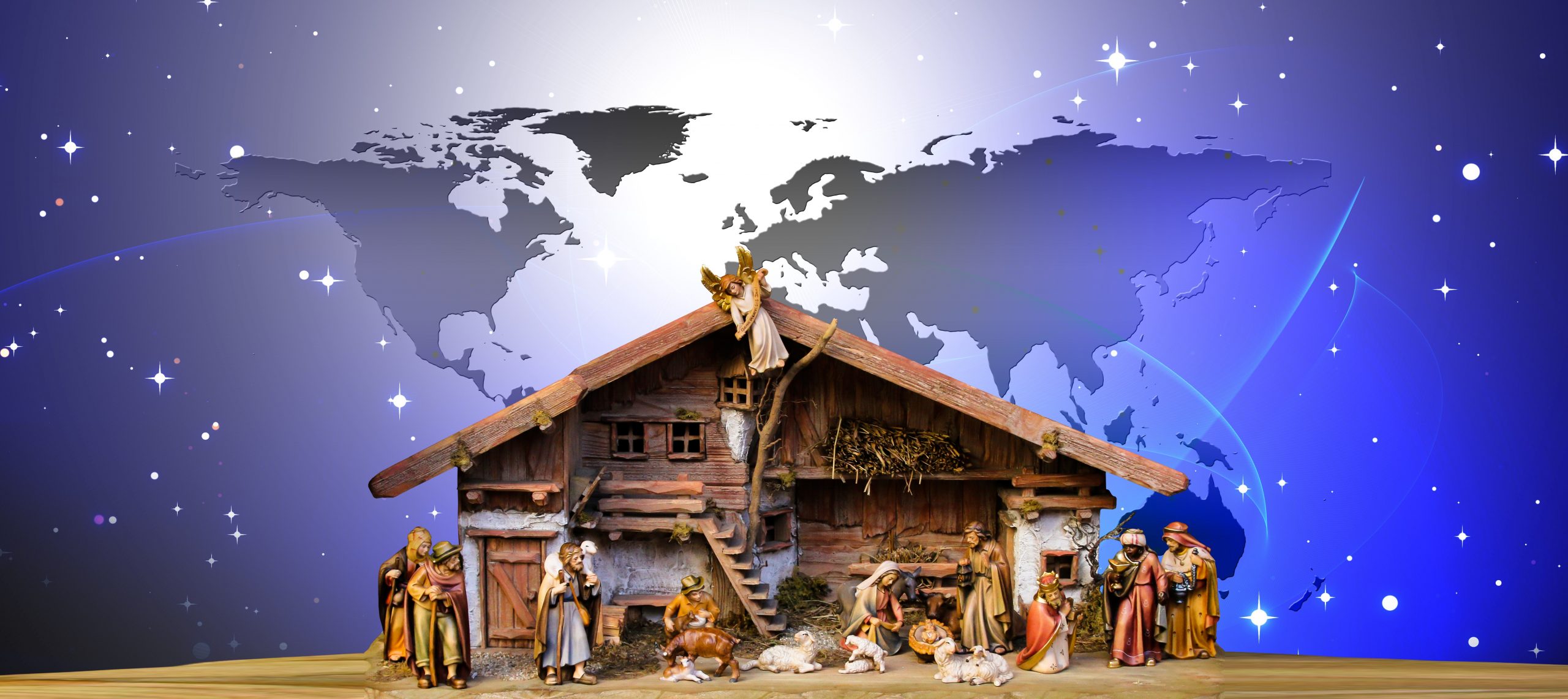 christmas, world, nativity scene